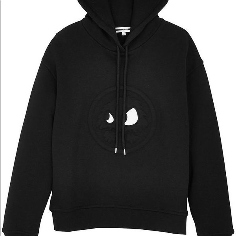 ALEXANDER MCQUEEN MONSTER PRINT HOODIE